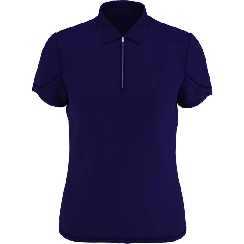Callaway® Moisture Wicking Women's Chev 1/4-Zip Polo Shirt with Custom Logo view 6