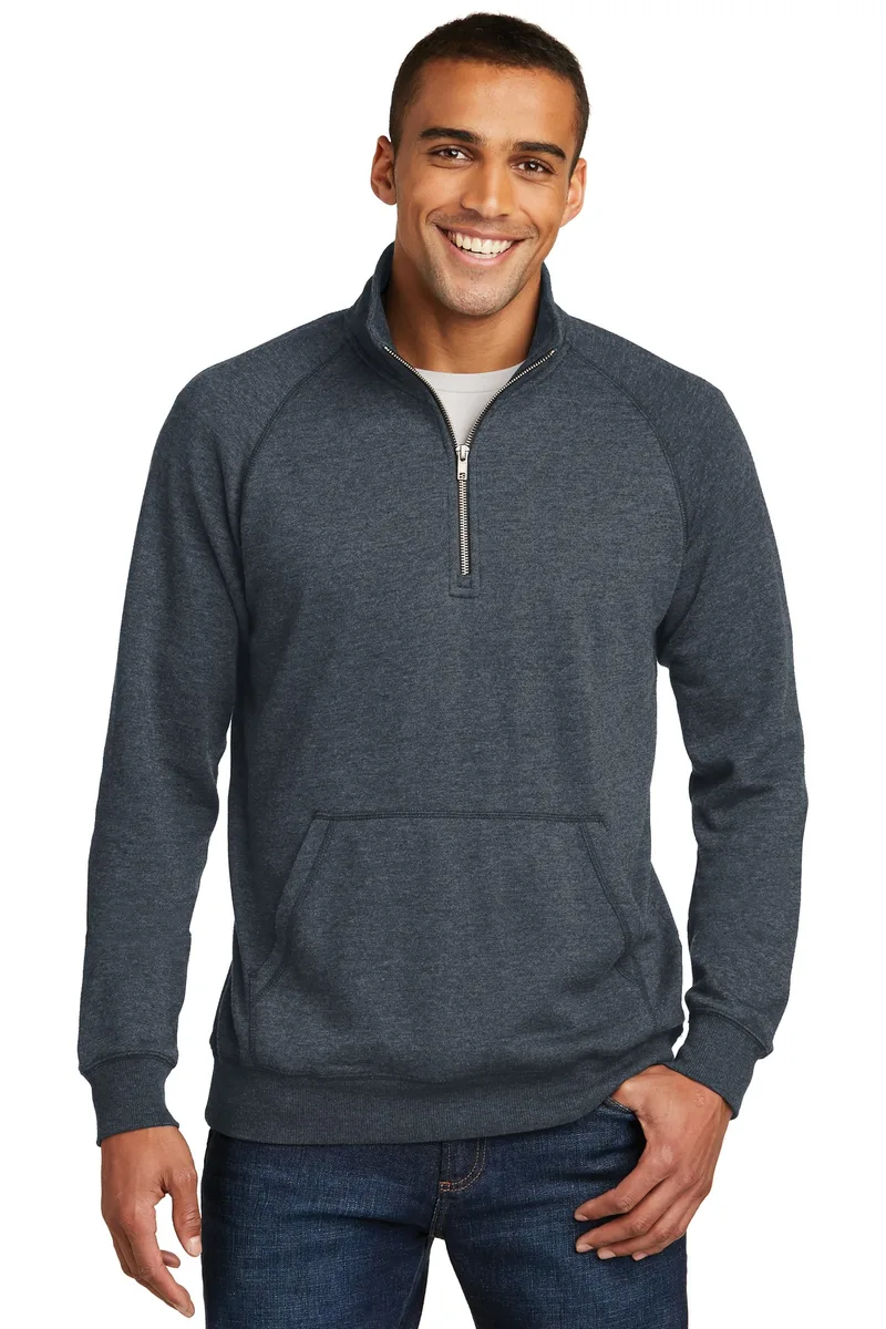 District® Lightweight Fleece 1/4-Zip. view 2