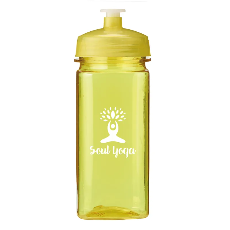 16 Oz. PolySure™ Squared Up Sports Water Bottle view 5