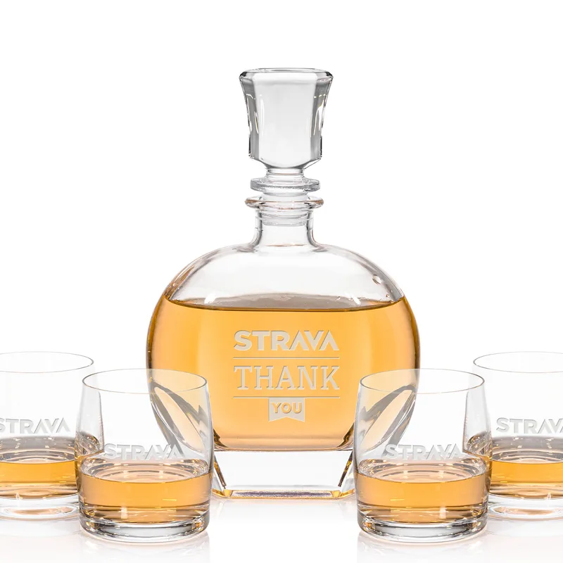 Decanter OTR Set, Valemount Set, Decanter & 4 OTR