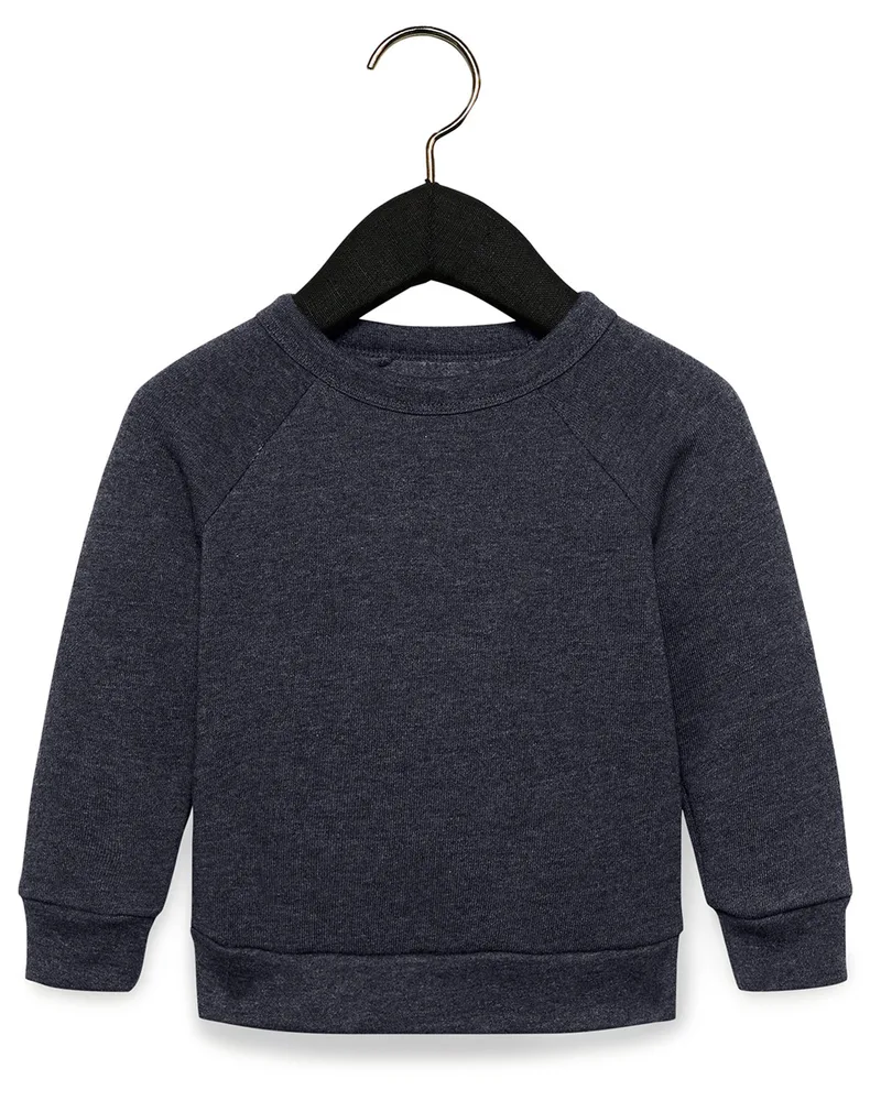 BELLA+CANVAS Toddler Sponge Fleece Raglan Sweatshirt view 5
