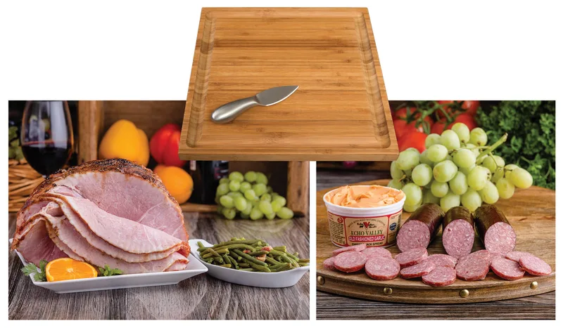 Echo Valley Meats - Spiral Ham & Sausage Platter w/Green Beans view 2