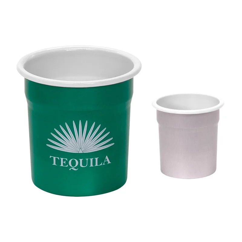 1.5 Oz. Steel Chill-cups Aluminum Shot Cup view 2