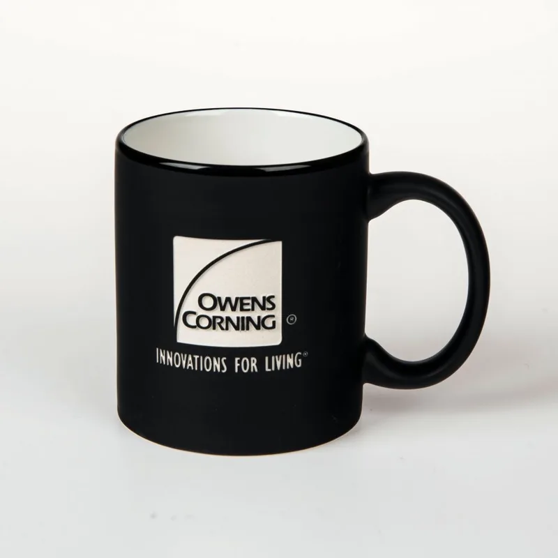 11 Oz. Mondrian Ceramic Mug w/White Interior