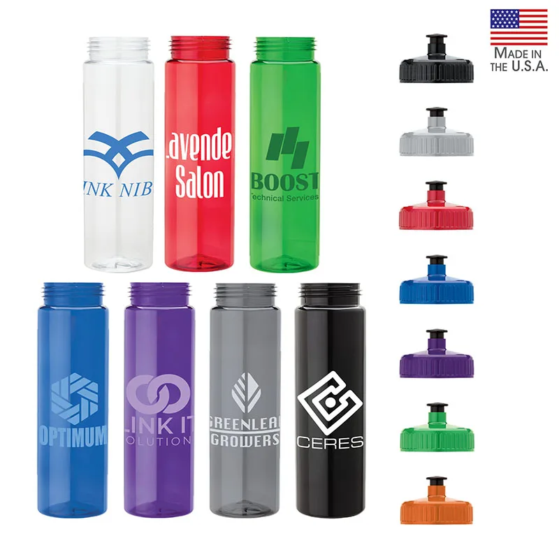 Newport 25 oz. PET Bottle with Pull Spout Lid view 2