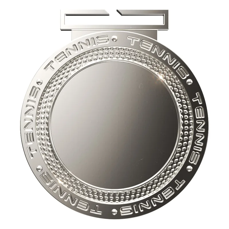 Dual Plated Tennis Medallions 3" view 2