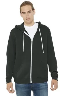 BELLA+CANVAS ® Unisex Sponge Fleece Full-Zip Hoodie. view 3