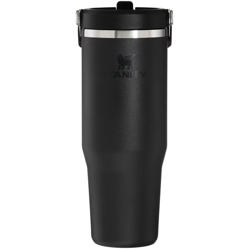 30 oz Stanley IceFlow 2.0 Stainless Steel Water Bottle (Black) view 2