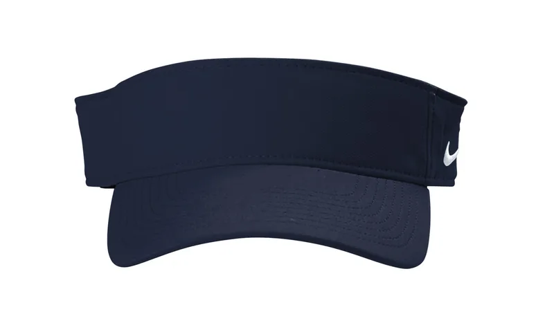 College Navy Blue Blank Front View