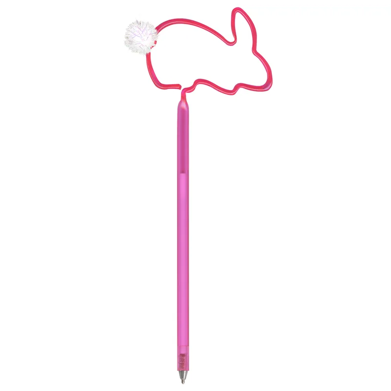 Rabbit with Cottontail Inkbend Standard, Bent Pen view 2