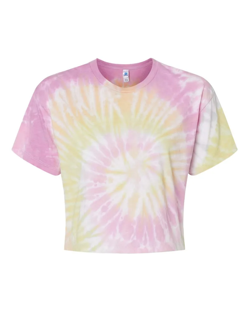 Lagoon Blue/White Tie-Dye Lifestyle View