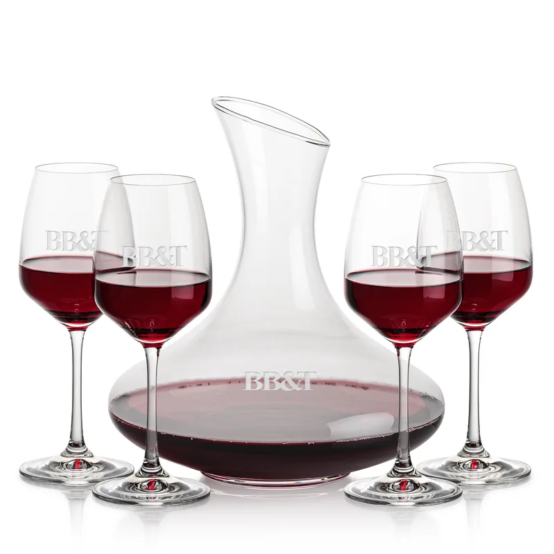 Carafe & 4 Wine