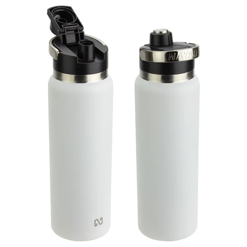 NAYAD® Traveler 40 oz Stainless Double-wall Bottle with Twist-Top Spout view 2