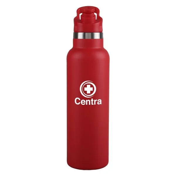 20 Oz. Surin Powder Coated Stainless Steel Bottle view 4
