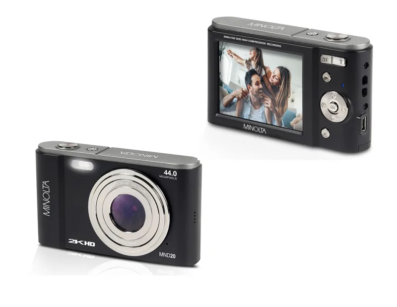 Minolta 44Mp 2.7K Quad Hd Digital Camera