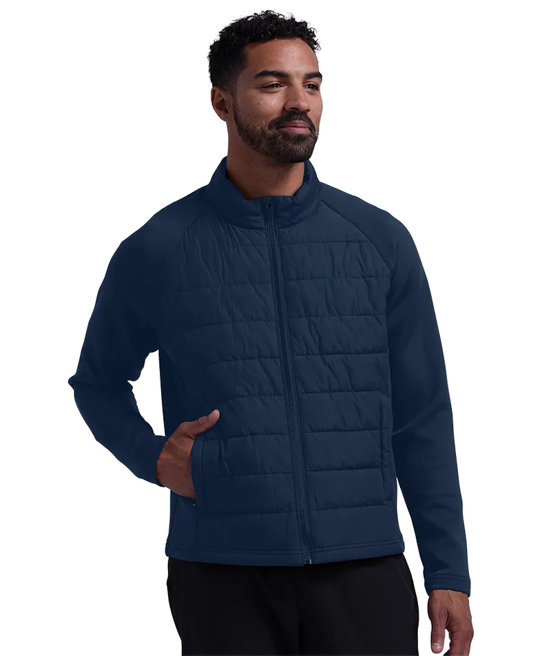 Men's Lotus Hybrid Puffer Jacket view 2