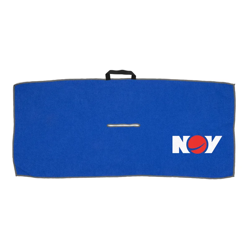 Fairway Slit rPET Waffle Golf Towel view 3