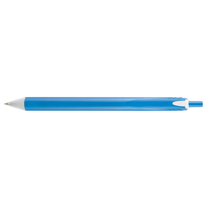 Light Blue/White Blank Front View