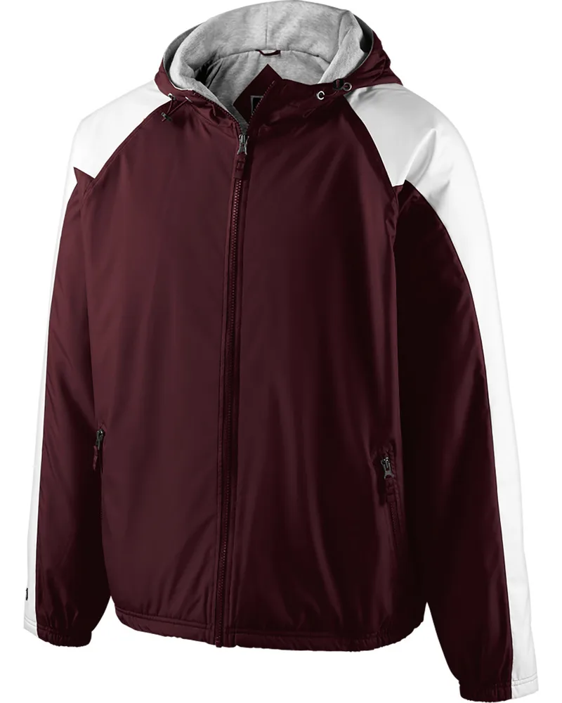 Holloway Adult Polyester Full Zip Hooded Homefield Jacket view 6