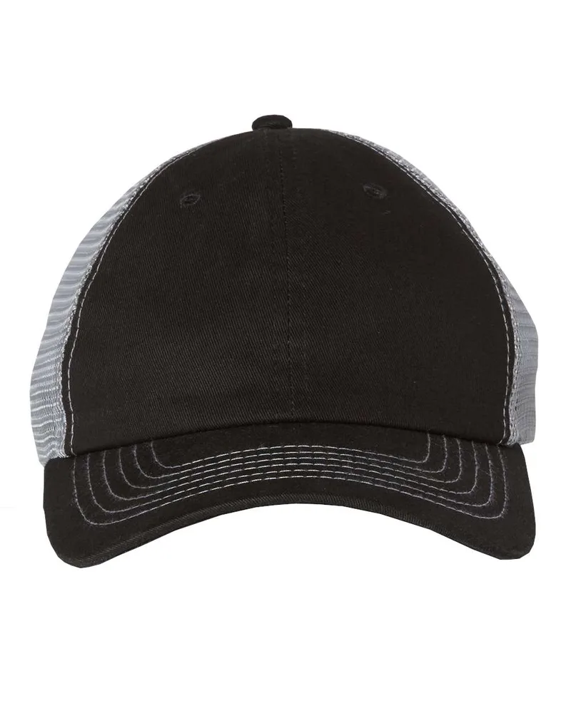 Sportsman™ Contrast-Stitch Mesh-Back Cap view 2