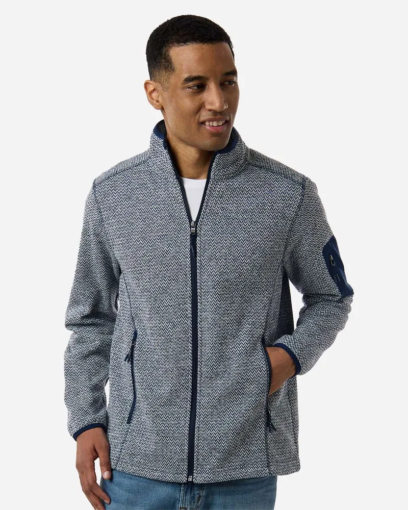 NORTH END® Men's Jasper Full-Zip Fleece Jacket view 2