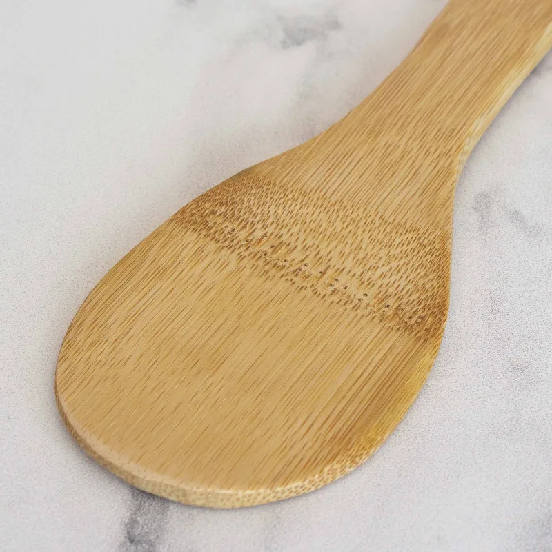 Bamboo 8" Rice Paddle view 4