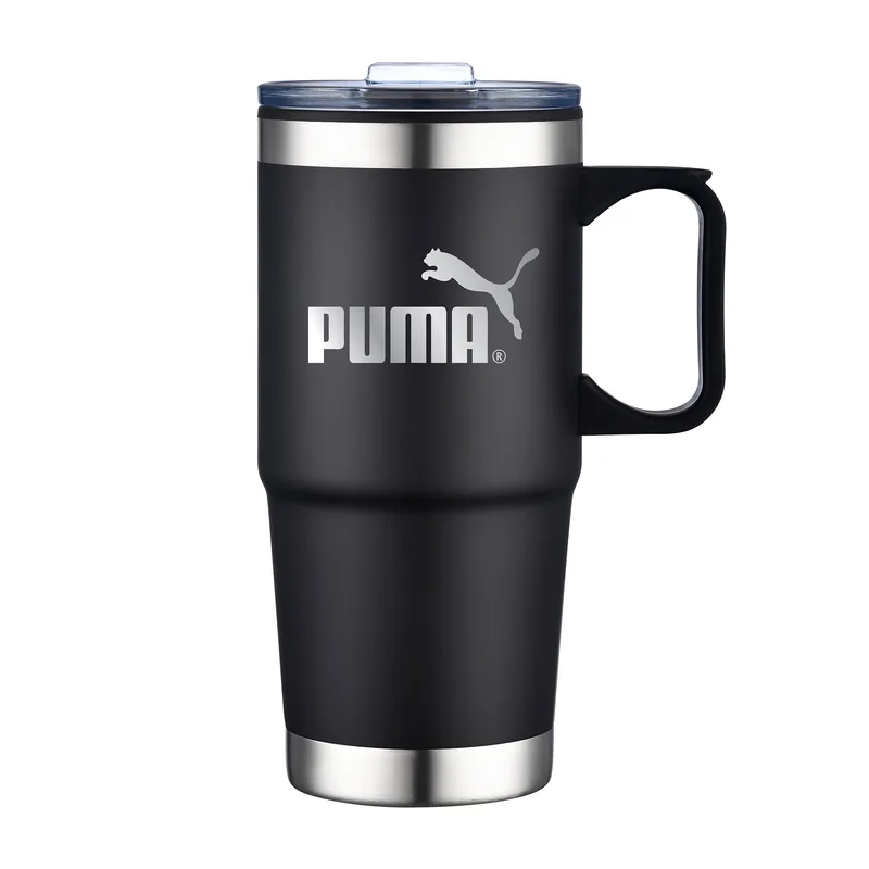 24 oz. Stainless Steel Travel Mug view 2