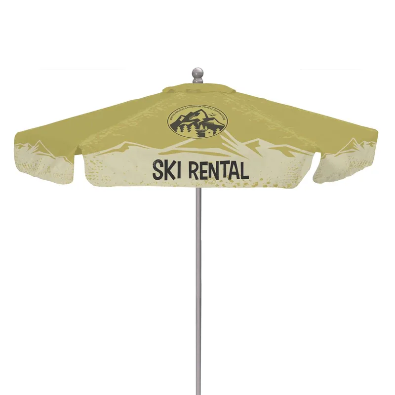 9' Deluxe Market Umbrella SS Dye Sub Kit with Valance