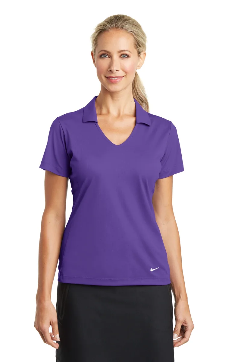 Nike Women's Dri-FIT Vertical Mesh Polo. view 6