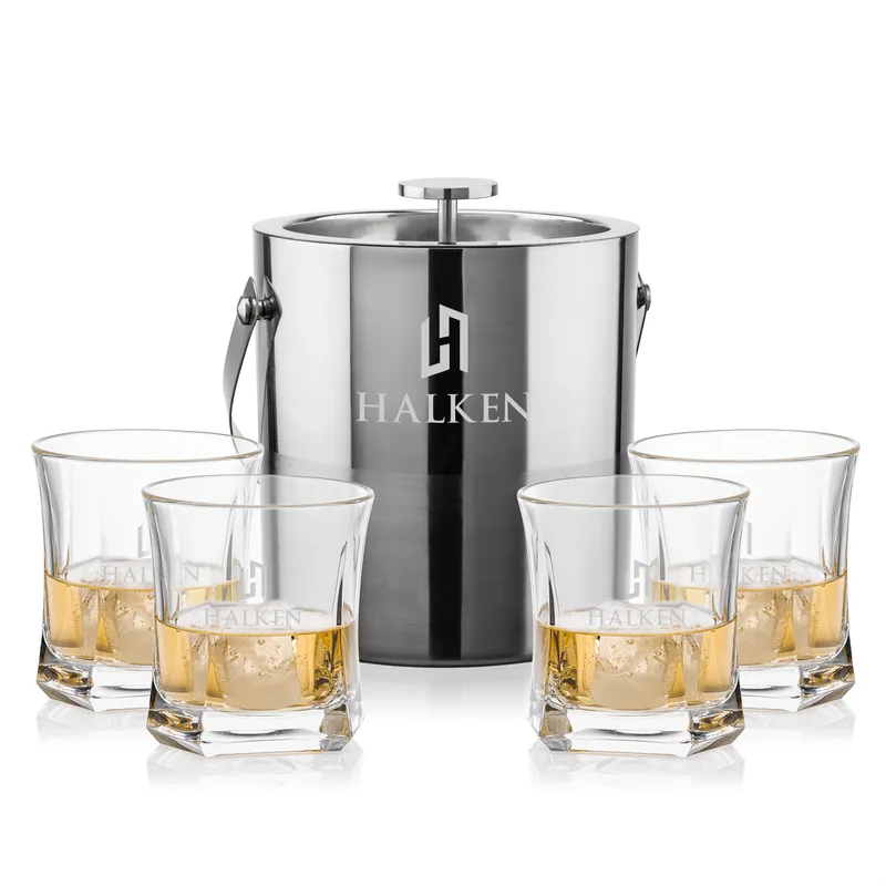 Catania Bucket Set, Laser Engraving, Set of 5