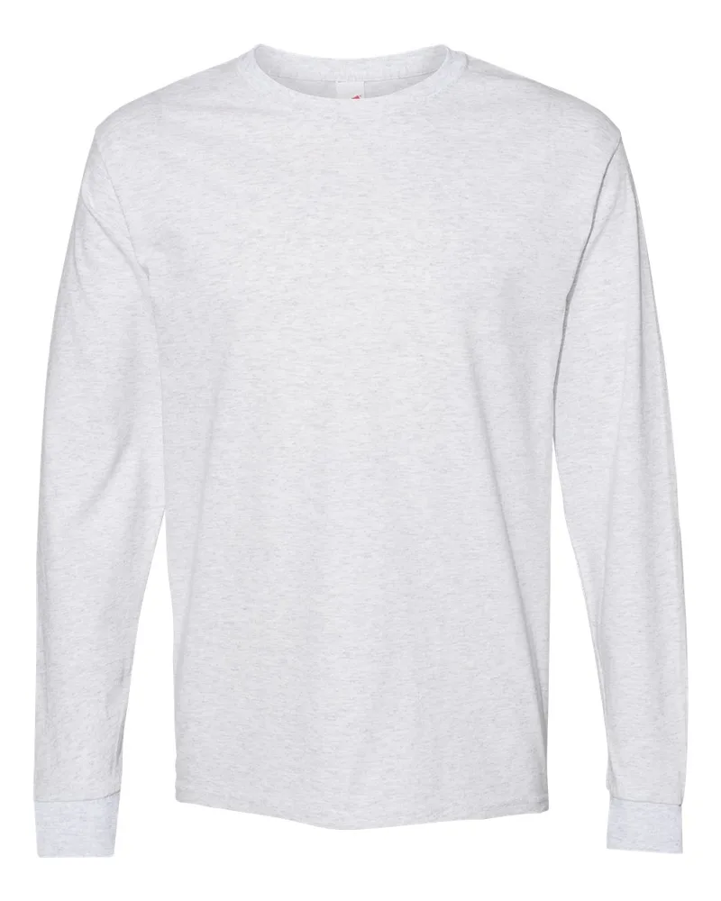 Hanes® Essential-T Long Sleeve T-Shirt view 3