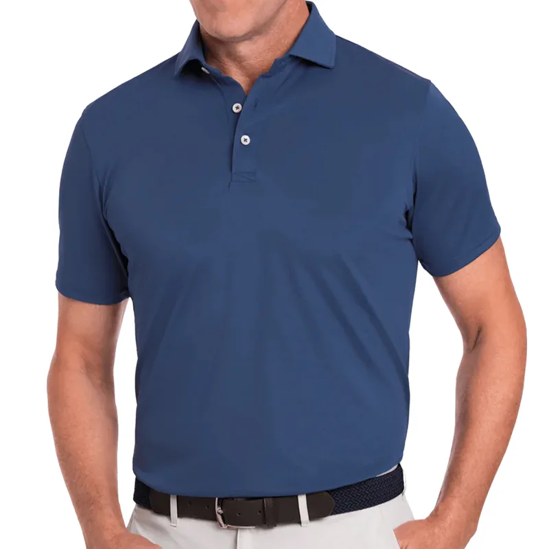 Holderness & Bourne® The Macdonald Men's UPF 50+ Polo Shirt view 3