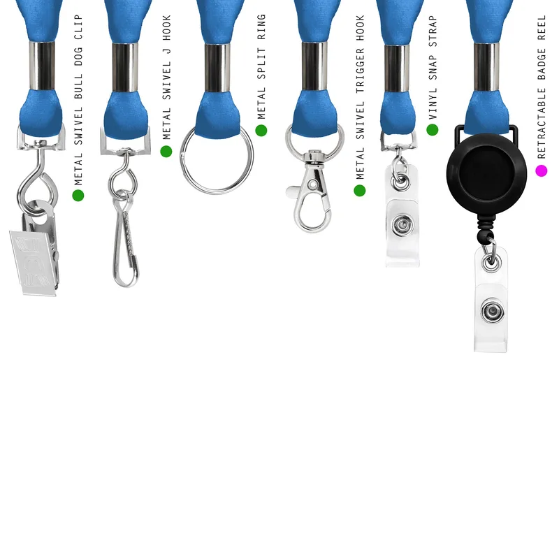 5/8" or 3/4" Made in USA Dye Sublimation Lanyards view 2