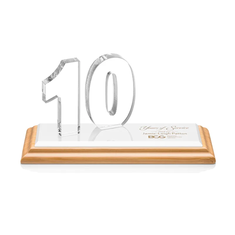 Deep Etch, Bamboo, White, 10 Years