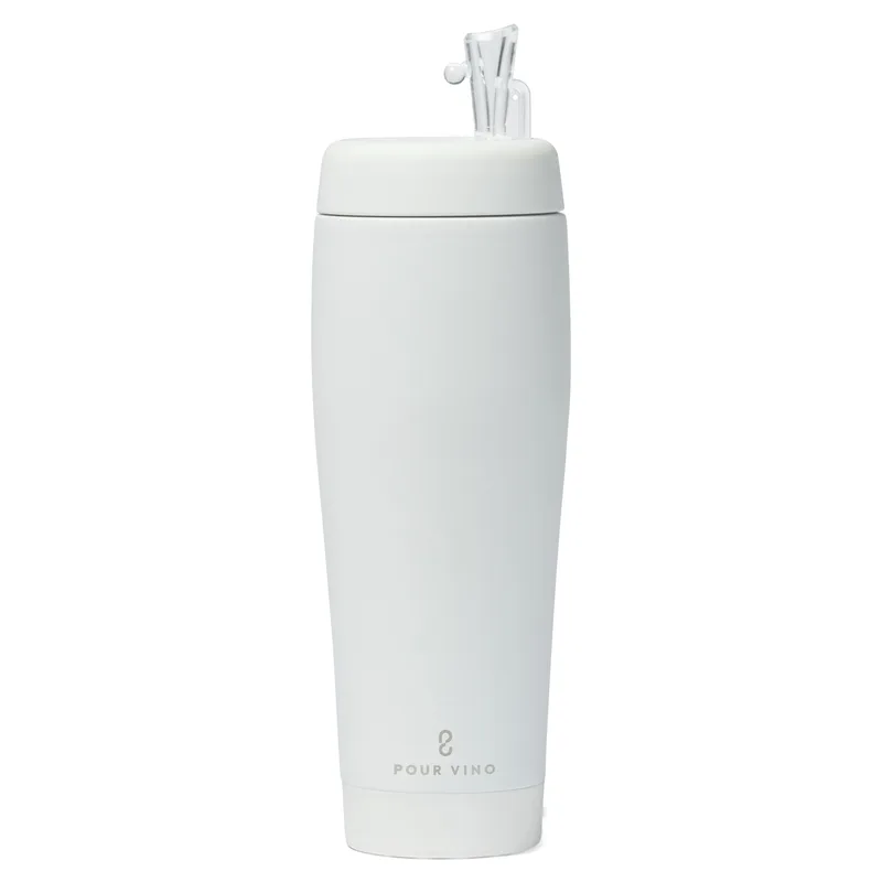 Pour Caddy® Pour Vino 29 oz Insulated Tumbler with aerating pour spout view 4