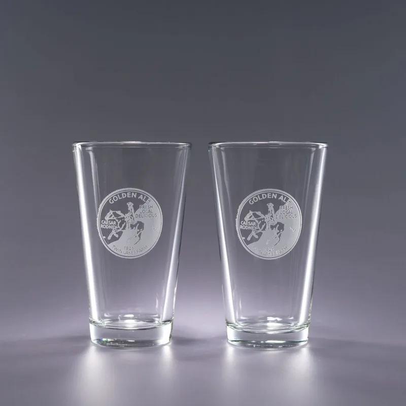 16 Oz. Micro-Brew Glasses (Set of 2)