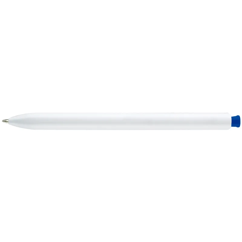 White/Blue Blank Back View