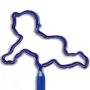 Child Crawling Inkbend Standard, Bent Pen