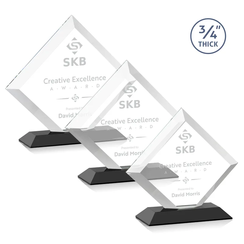 Deep Etch, Standard base, Black
