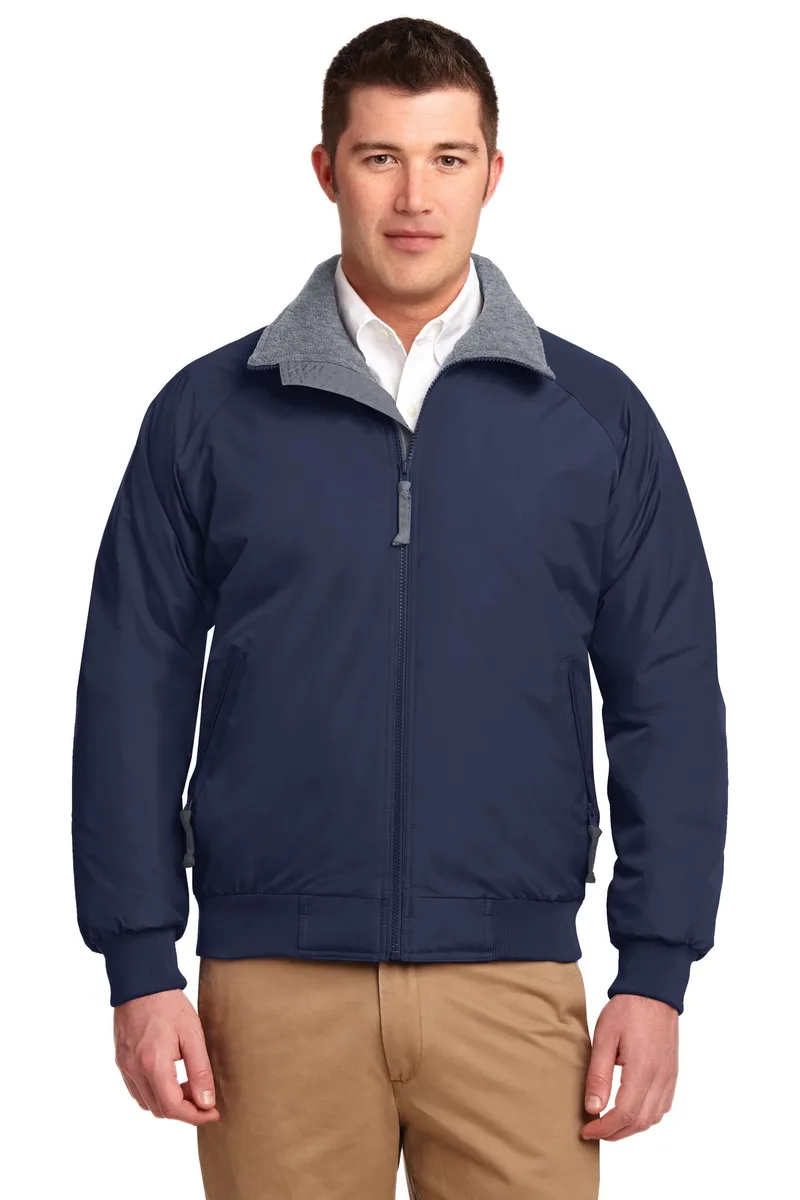 True Navy Blue/Gray Heather