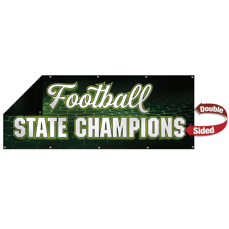 3' x 8' 13 oz. Smooth Vinyl Banner Double-Sided view 3