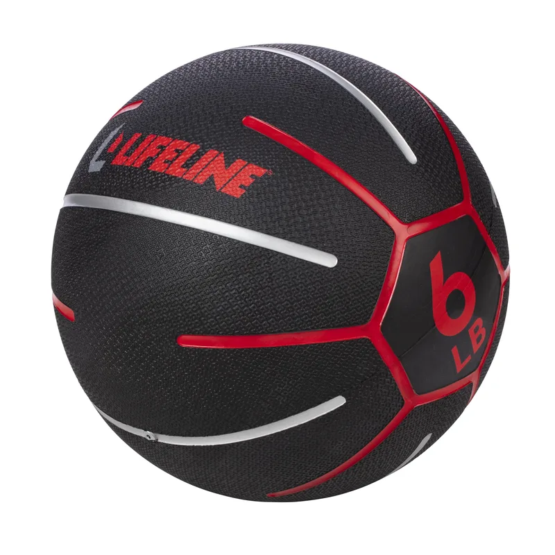 Lifeline Fitness - Medicine Ball, 6 Lbs