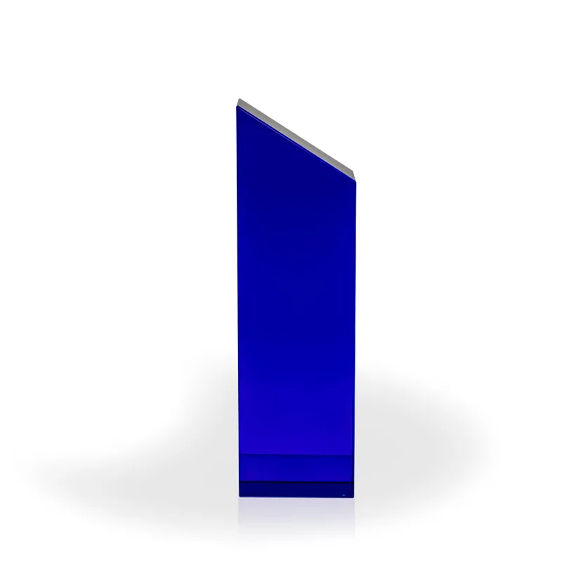 Winslow Blue Slant Column, UV Printed view 2