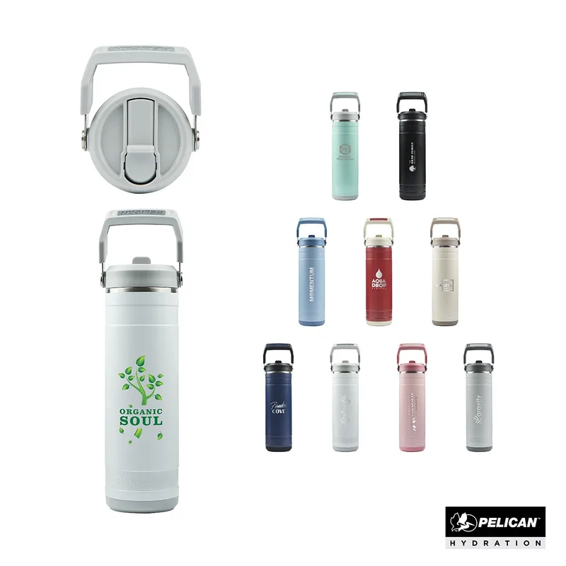 Pelican Pacific 26 oz. Recycled Double Wall Stainless Steel Water Bottle view 2