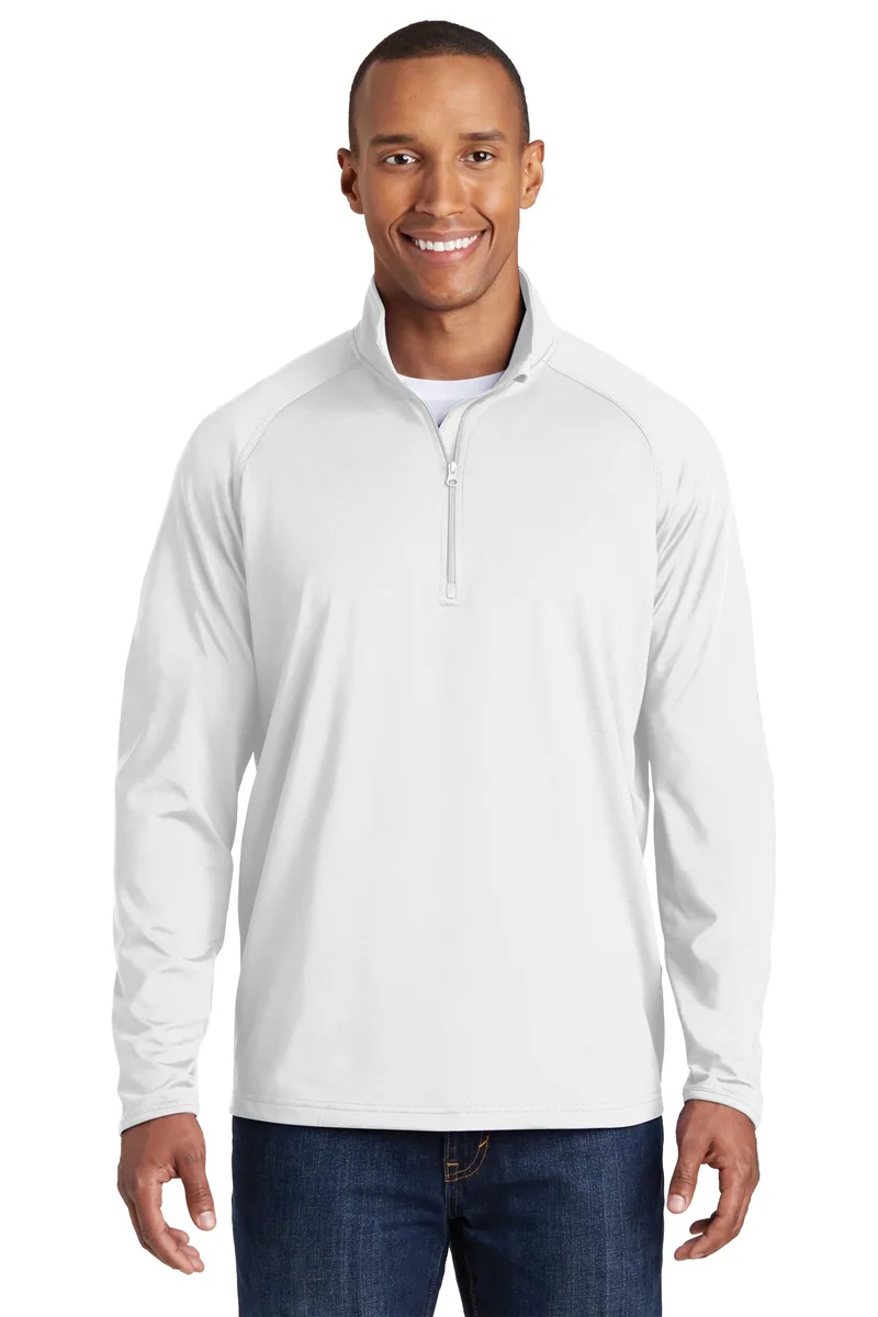 Sport-Tek® Sport-Wick® Stretch 1/4-Zip Pullover. view 6