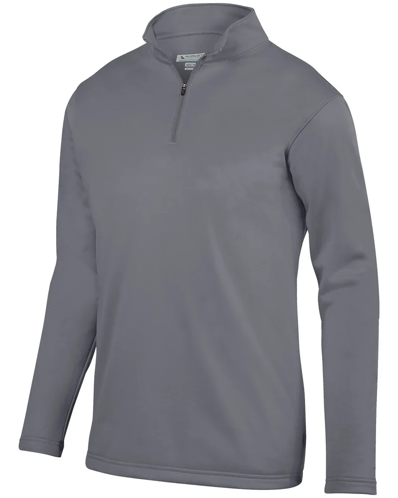 Augusta Adult Wicking Fleece Quarter-Zip Pullover view 7