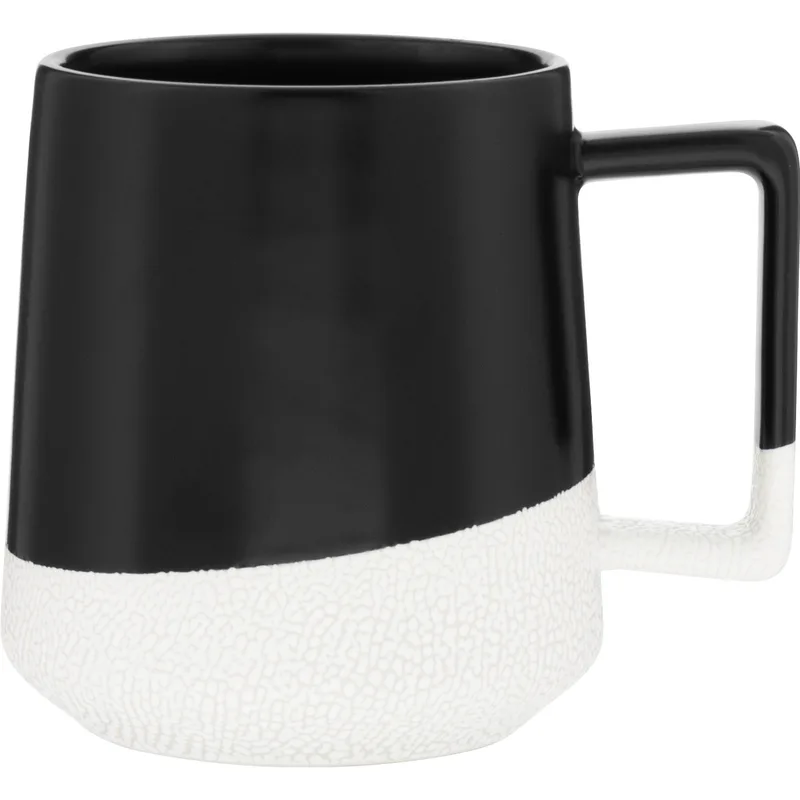 17 oz Gale Ceramic Mug (Matte Black) view 2