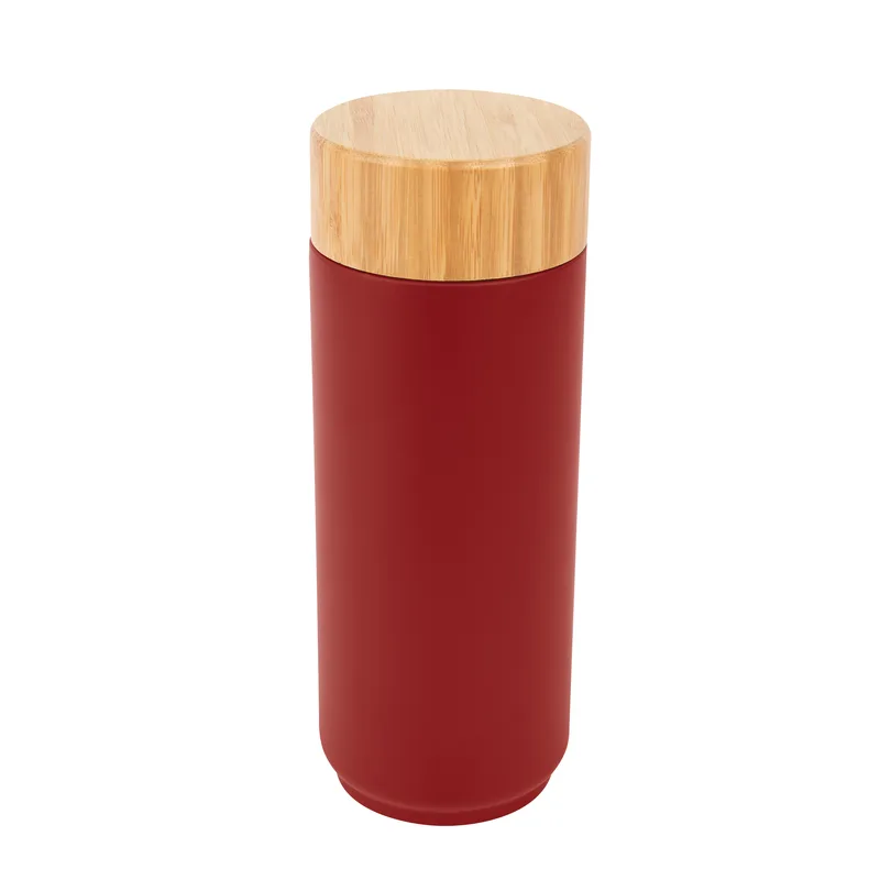16 Oz. Full Color Stainless Steel Lexington Bottle With Bamboo Lid view 2