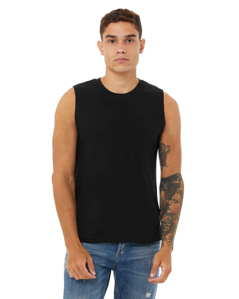 BELLA+CANVAS Unisex Jersey Muscle Tank view 2