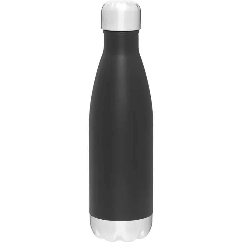 17 oz h2go Force Water Bottle (Matte Black) view 2